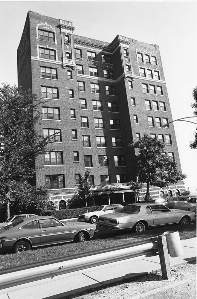 Lake Front Hall, now called Santa Clara Hall, on Loyola Avenue