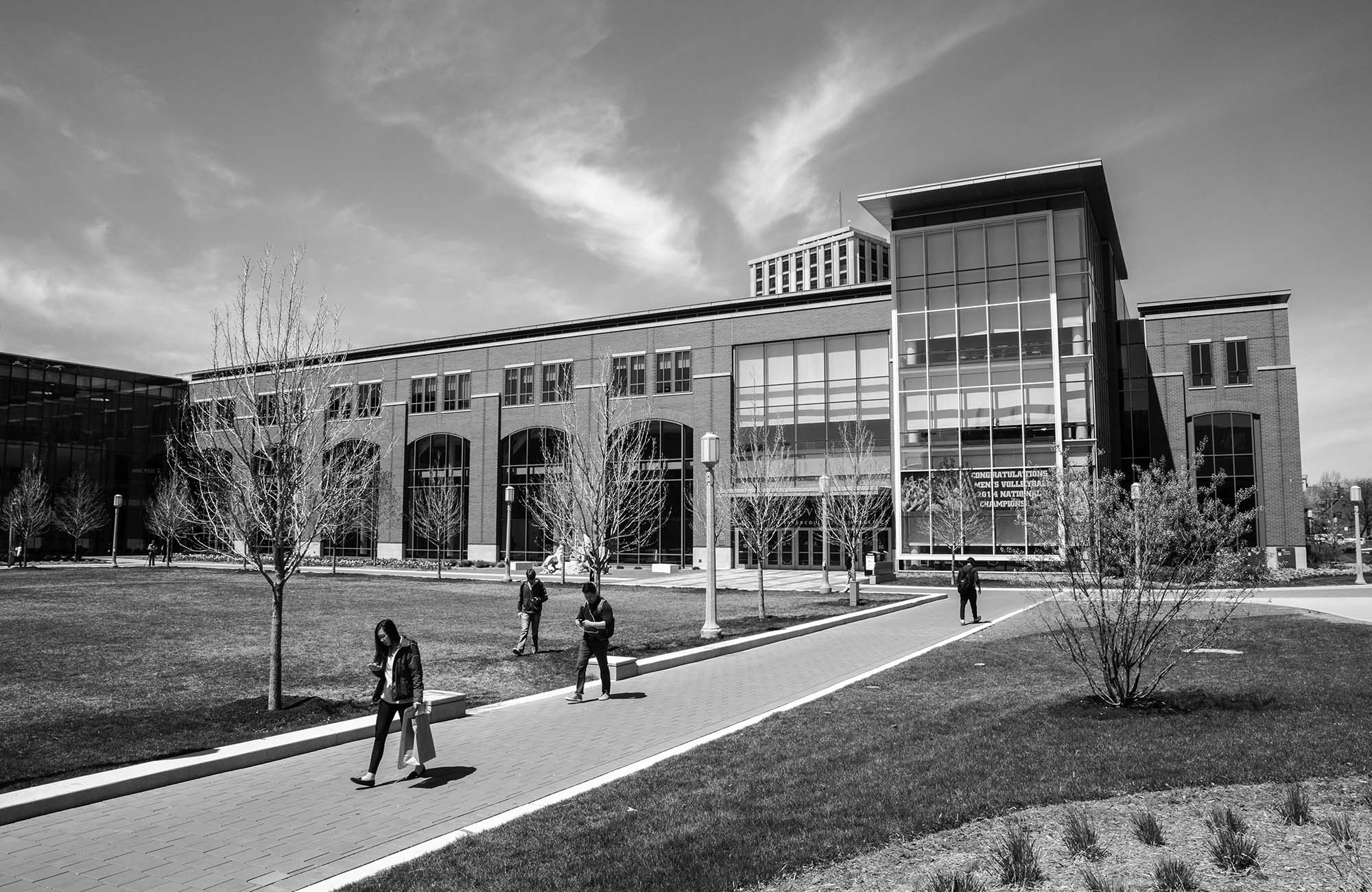 Norville Center for Athletics on the west quad