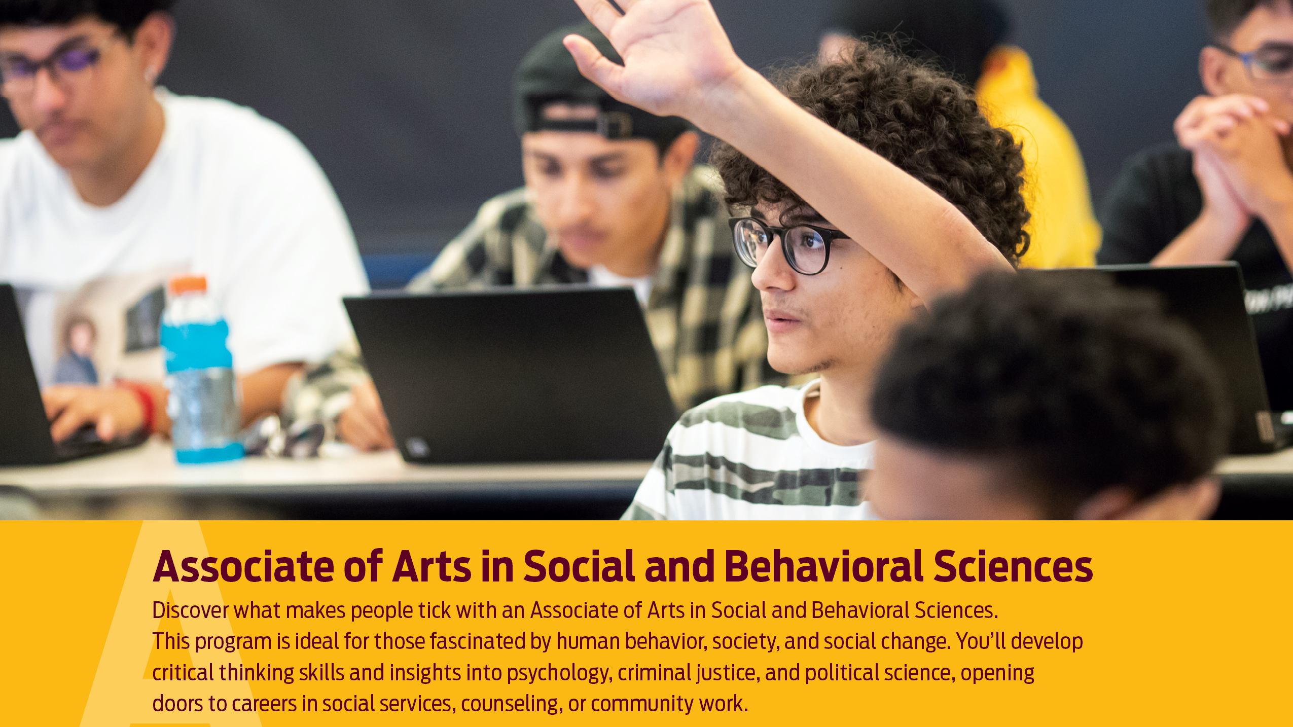 Associate of Arts in Social And Behavioral Sciences