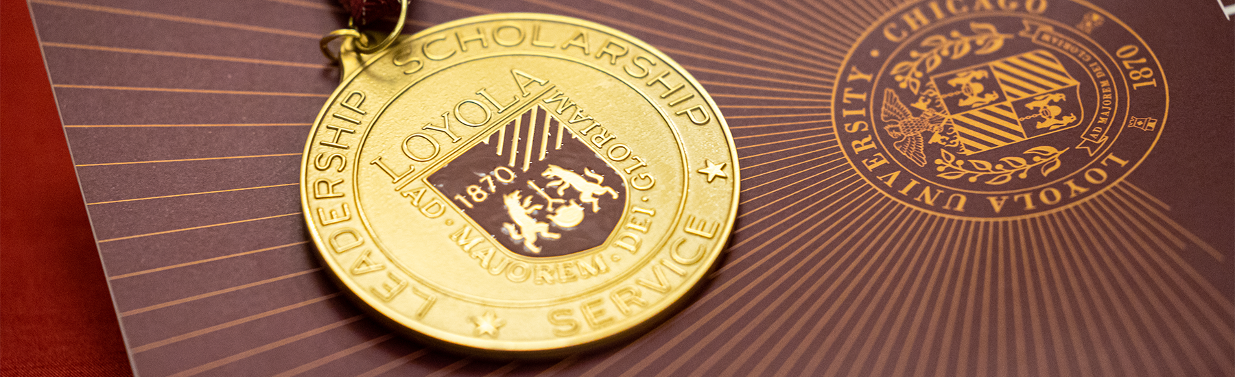 The President's Medallion is awarded each year to students who exemplify a combination of outstanding scholarship, leadership, and service.