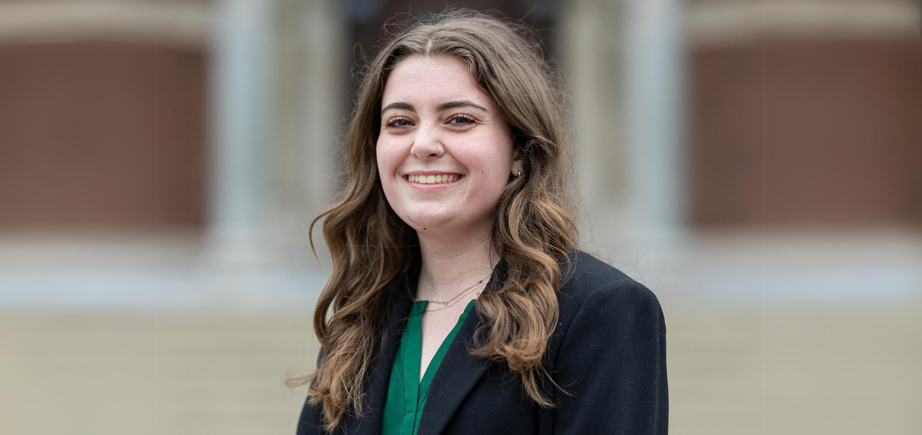 Loyola School of Education graduate Mia Gianfrancesco prepares to become a teacher