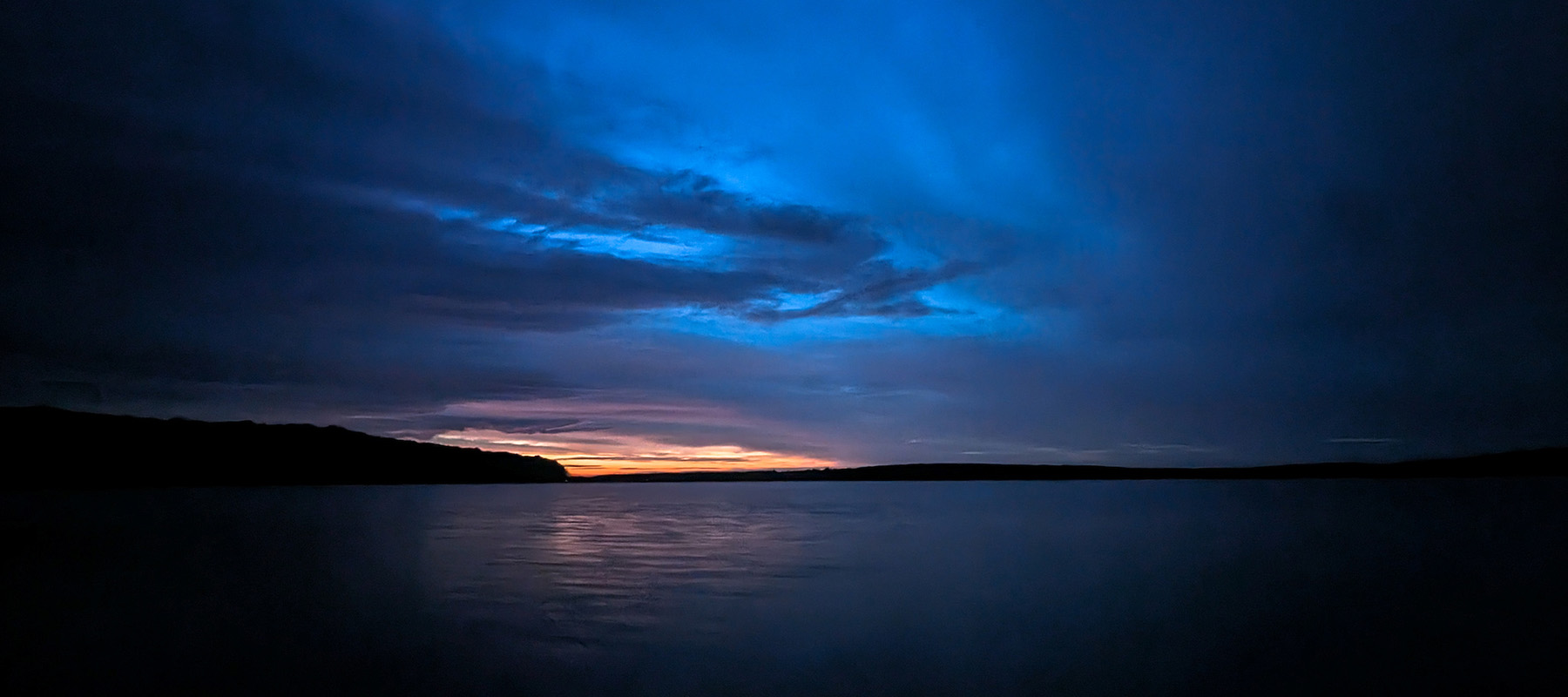 sunset at Michigan Biological Research Station