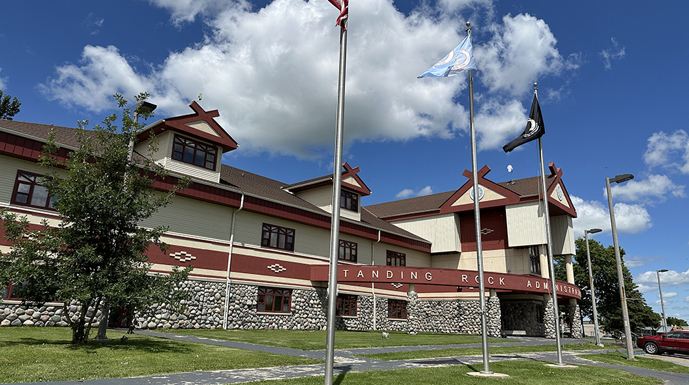 Standing Rock Sioux administrative building